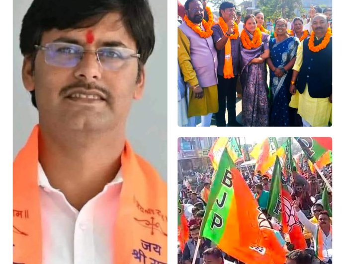 पटना वासियों का सुशासन की भाजपा सरकार पर विश्वास पटना क्षेत्र के विकास और उन्नति का प्रशस्त मार्ग - जिलाध्यक्ष देवेंद्र तिवारी